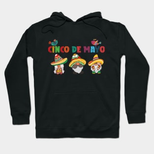 cinco de mayo gnomies Hoodie